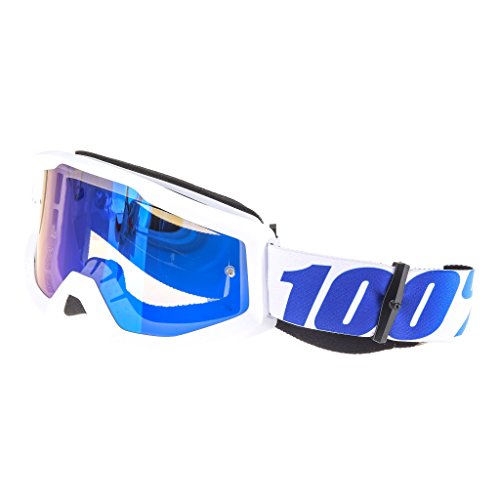 100 Percent STRATA Goggle Equinox - Mirror Blue Lens