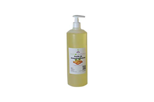 Aceite de Almendras Dulces 100% Puro. PRIMERA PRESIÓN EN FRIO. 1000 ml. INCLUYE VÁLVULA DOSIFICADORA