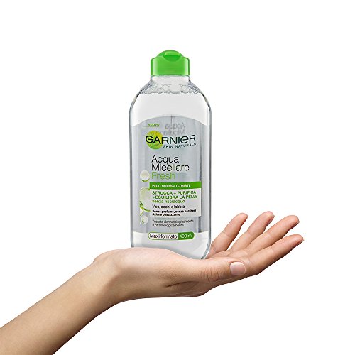 Agua micelar para la limpieza diaria, 400 ml, Garnier Fresh