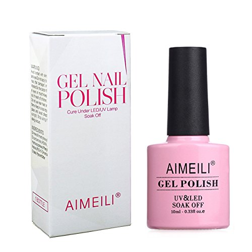 AIMEILI Top Coat Mate Esmalte Semipermanente De Uñas Soak Off UV LED Uñas De Gel - No Wipe Matte Capa Superior 10ml