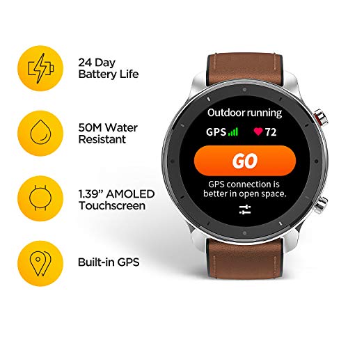 Amazfit Frecuencia Reloj Deportivo, 47mm