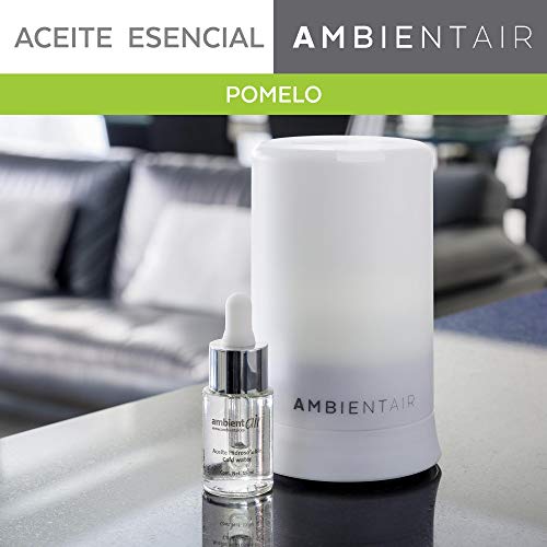 Ambientair. Aceite perfumado hidrosoluble 15ml. Aceite hidrosoluble Pomelo para humidificador de ultrasonidos. Perfume de Pomelo para ambientador de vapor de agua. Aceite perfumado sin alcohol.