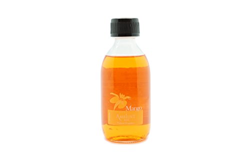 Ambientair RC250MNA Recambio Mikado, Fragancia Mango, Cristal, Naranja, 250 Ml