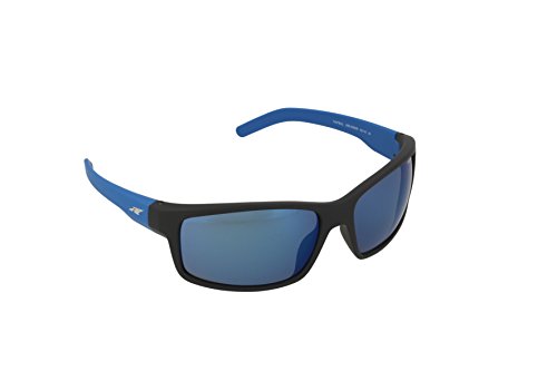 Arnette 0AN4202 226855 62 Gafas de sol, Negro (Fuzzy Black/Blueemirrorbluee), Hombre