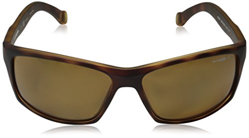 Arnette Boiler Gafas de Sol, Fuzzy Havana, 61 para Hombre