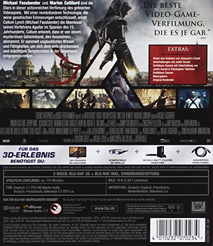 Assassin's Creed (+ Blu-ray) [Alemania] [Blu-ray]