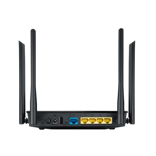 ASUS RT-AC1200 - Router inalámbrico Dual-Band AC1200 Fast ethernet (Modo Punto Acceso, Triple VLAN, aplicación ASUS Router soportada)