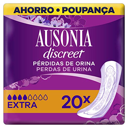 Ausonia Discreet Extra Compresas para Pérdidas de Orina - 20 unidades