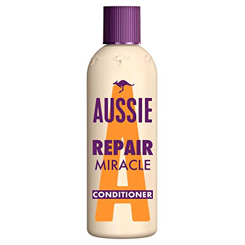 Aussie Repair Miracle Acondicionador, Revitaliza el Cabello Deteriorado Dejándolo Suave y Lleno de Vida - 250 ml