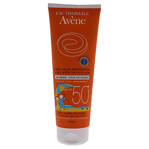 Avène Eau Thermale, Leche Solar SPF50 para Niños, 250 ml