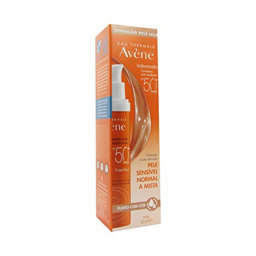 Avene solar spf 50+, oil free fluido coloreado,50ml