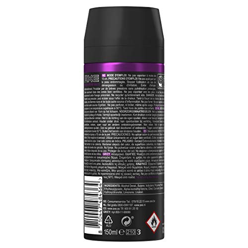 AXE desodorante excite spray 150 ml