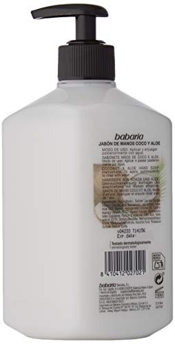 Babaria - Jabón De Manos de Coco&Aloe, 500 ml