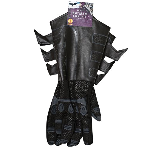 Batman Dark Knight Men's Fancy Dress Costume Gloves (disfraz)