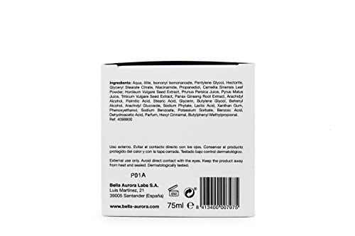 Bella Aurora Mascarilla Facial Detoxificante Anti-Manchas, Mascarilla Natural, Elimina Impurezas y Reduce los Poros, Ilumina y Unifica el Tono, Textura Cremosa, 30 ml