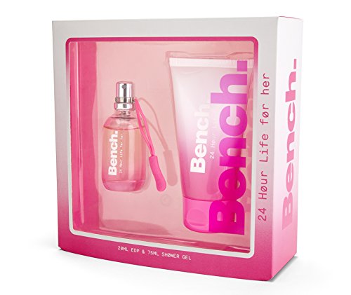 Bench 24 horas Vida Para Su Eau de Parfum Set además Gel de ducha, 1er Pack (1 x 95 g)