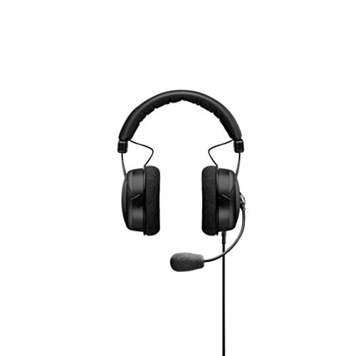 Beyerdynamic 718300 MMX 300 - Auriculares de gamimg con micrófono y Diadema, Segunda generación, Color Negro