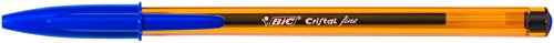 BIC Cristal Original Fine - Bolígrafos punta fina (0.8 mm), Blíster de 20+7 unidades, Colores Surtidos