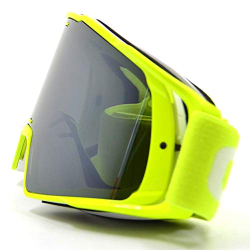 BJ Global - Gafas para motocicleta (lente transparente, para motocross, unisex)