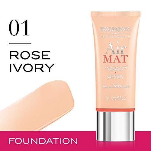 Bourjois Air Mat Foundation 01 Rose Ivory Matujący podkład do twarzy