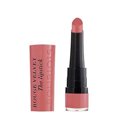 Bourjois Velvet The Lipstick Barra de Labios Tono 02 (Flaming’rose), 2.4 gr