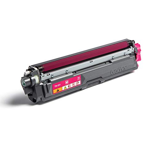 Brother TN241M - Cartucho de tóner magenta original para las impresoras HL3140CW, HL3150CDW, HL3170CDW, DCP9015CDW, DCP9020CDW, MFC9330CDW, MFC9140CDN y MFC9340CDW