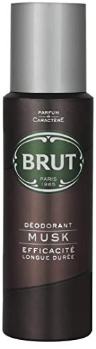 Brut Desodorante Body Spray almizcle largo duree 200 ml (3 unidades)