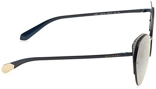 Bulgari 0Bv6096 20204L 58 Gafas de sol, Azul (Blute/Grey Blue), Unisex-Adulto