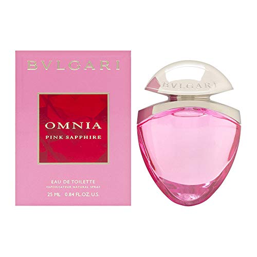 Bulgari Omnia Pink Sapphire eau de toilette Mujeres 25 ml - Eau de toilette (Mujeres, Verano, 25 ml, Cítricos, Pimienta rosa, Frangipani, Flor de tiaré, Almizcle blanco)