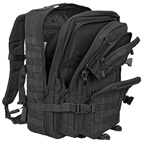 BW-ONLINE-SHOP US Cooper Assault - Mochila, Unisex, BW9514, Negro, Large - 40 Liter