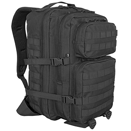 BW-ONLINE-SHOP US Cooper Assault - Mochila, Unisex, BW9514, Negro, Large - 40 Liter