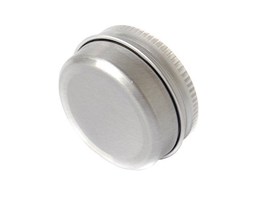 Cajas de aluminio vacías para cosméticos. Frascos redondos con tapón de rosca de 5 ml / 10 ml/ 15 ml / 30 ml / 50 ml para muestras de crema para maquillaje, envases para polvos., metal, 10 ml