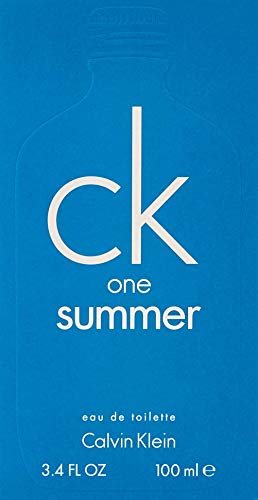 Calvin Klein CK One Summer eau de toilette Unisex 100 ml - Eau de toilette (Unisex, 100 ml, Envase no recargable, Cal, Lime Mojito, Guayaba)