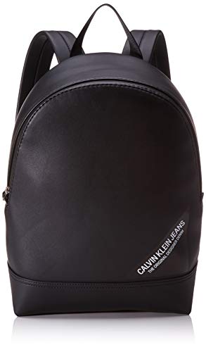 Calvin Klein - Smooth Stitch Slk Campus Bp 40, Shoppers y bolsos de hombro Hombre, Negro (Black), 0.1x0.1x0.1 cm (W x H L)