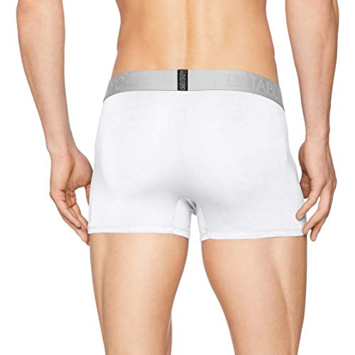 Calvin Klein Trunk Bóxer, Blanco (White 100), Small para Hombre