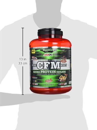 CFM NITRO WHEY WITH ACTINOS 2 KG Doble-chocolate