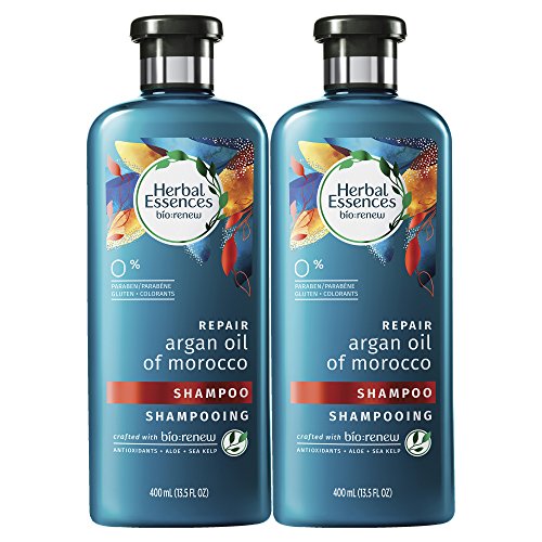 Champú reparador de aceite de argán de Marruecos Herbal Essences Bio-renew, de 400 ml y acondicionador de 400 ml