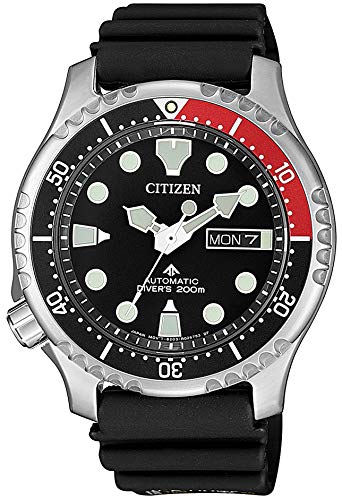 Citizen Promaster Automático Diver 200 Hombre Correa Caucho NY0085-19E