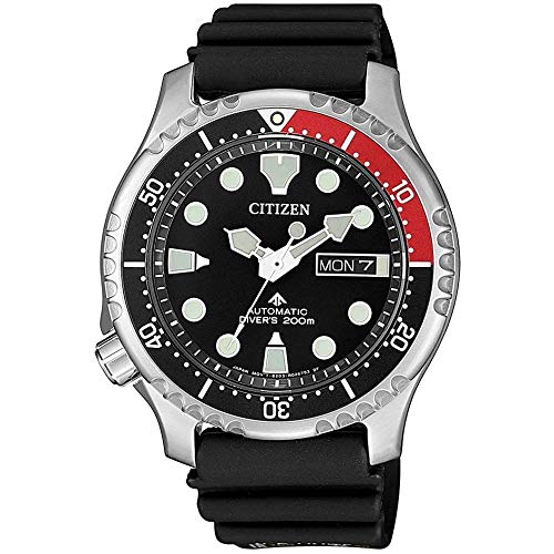 Citizen Promaster Automático Diver 200 Hombre Correa Caucho NY0085-19E