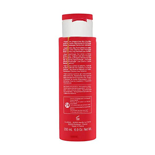 Clarins 3380810120325 crema corporal 200 ml - Cremas corporales (Anti-celulitis, Reafirmante, Suavizar, Universal, Frasco dispensador, Menta, Celosia, Water mint, Horse chestnut, 200 ml)