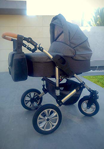 Cochecito bebe 3 piezas X-Trall BBtwin carro trio (lino gris)