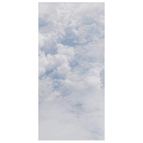 Cortina de panel de 250 x 120 cm de On Cloud Nine Percha transparente