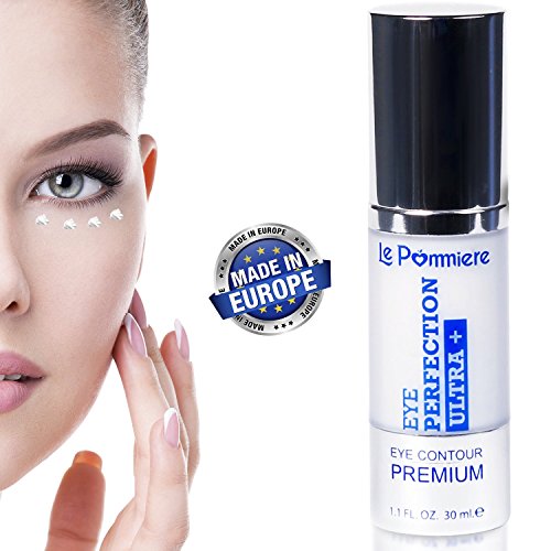 Crema contorno ojos 30ml Anti bolsas, ojeras y arrugas. Anti-edad para atenuar líneas de expresión y patas de gallo. Antiarrugas con Vitamina E, elastina y Pantenol para una piel joven e hidratada