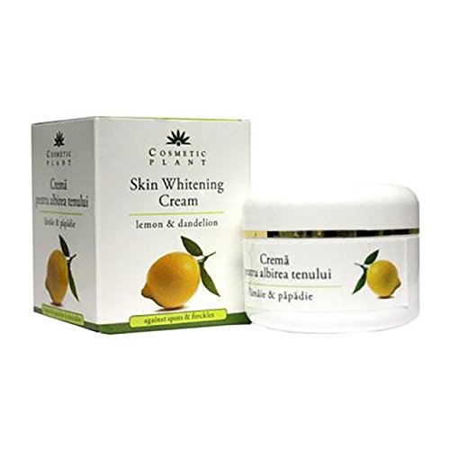 CREMA PARA BLANQUEAMIENTO DE PIEL, QUITAR PECAS/MARRÓN Y OSCURO A LUNARES - CON EXTRACTO DE LIMÓN Y DIENTE DE LEÓN 50 ML