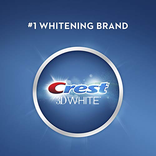 Crest Toothpaste 3D White Brilliance Vibrant Peppermint, 4.1oz (Pack of 3)