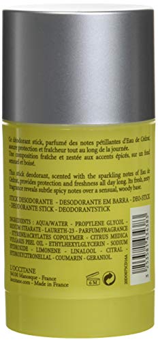 Desodorante stick cédrat - 75 gr - l'occitane.