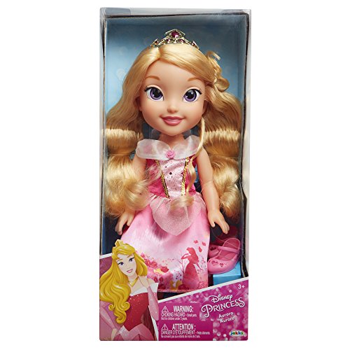 Disney Princesas, Muñeca Aurora Grande (35 CM) (35cm), Multicolor (Jakks Pacific 78860-EU)