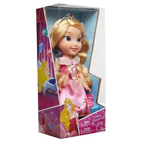 Disney Princesas, Muñeca Aurora Grande (35 CM) (35cm), Multicolor (Jakks Pacific 78860-EU)