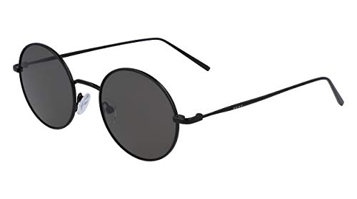 DKNY DK105S Gafas de sol, Gunmetal/Smoke, 47 MM, 19 MM, 135 MM para Mujer
