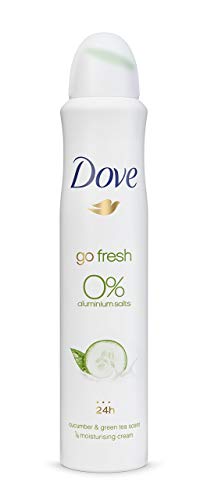 Dove 0% Desodorante Pepino - Pack de 3 x 200 ml - Total: 600 ml